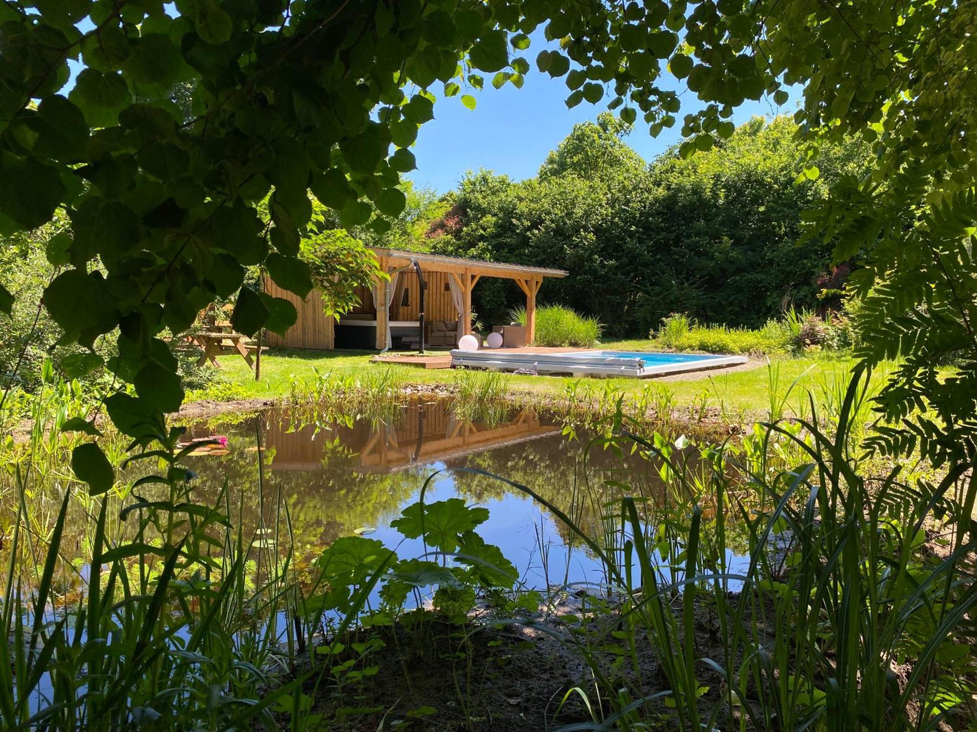 Gites & Spa De Charme " Ploum" Pouydesseaux Eksteriør bilde